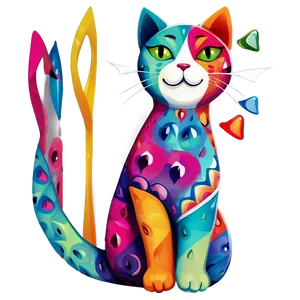 Cute Cat Character PNG 22 PNG