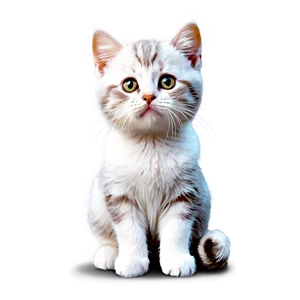 Cute Cat Clipart Png 05232024 PNG image