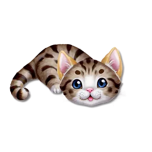 Cute Cat Drawing PNG Xmb42