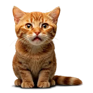 Cute Cat Expression PNG 32 PNG