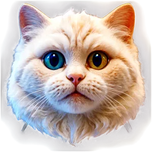 Cute Cat Face Png 05232024 PNG image