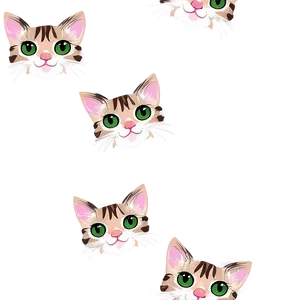 Cute Cat Face PNG Qks75 PNG