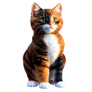 Cute Cat Mascot Png 05232024 PNG image