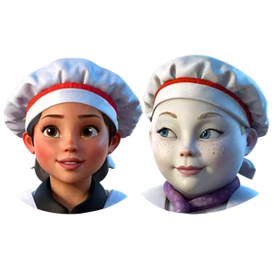 Cute Chef Hat Character Png Isp77 PNG image
