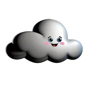 Cute Cloud Cartoon Png Pow19 PNG image