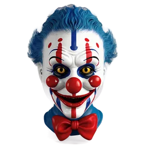 Cute Clown Mask PNG Rwr