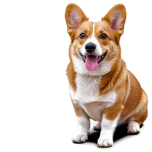Cute Corgi PNG Udj PNG