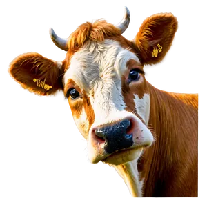 Cute Cow Face Png 05032024 PNG image