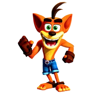 Cute Crash Bandicoot Png 43 PNG image