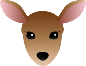 Cute Deer Vector Illustration PNG