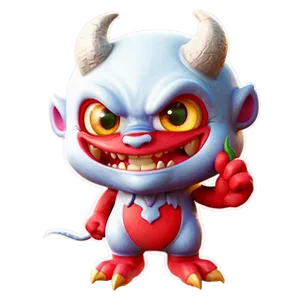 Cute Devil Mascot Png Csh3 PNG image