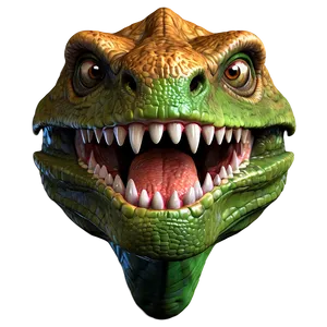 Cute Dinosaur Head Art PNG 91 PNG