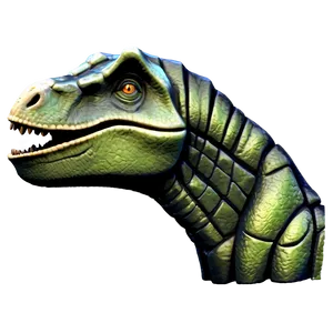 Cute Dinosaur Head Art PNG Nhh52 PNG