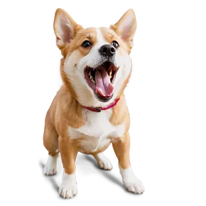 Cute Dog Barking Png Adt93 PNG image