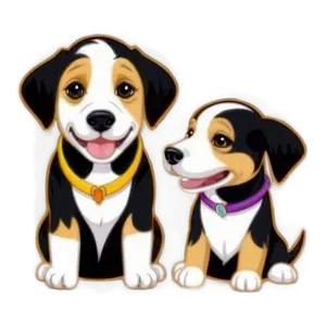 Cute Dogs PNG 16