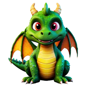 Cute Dragon For Kids Png 06262024 PNG image