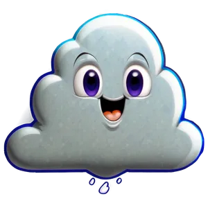 Cute Fart Cloud Cartoon Png 06212024 PNG image