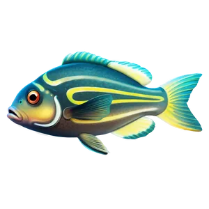 Cute Fish In Sea PNG Ktx
