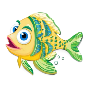 Cute Fish Swimming PNG 06292024 PNG