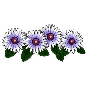 Cute Floral Doodle Png 06132024 PNG image