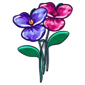 Cute Flower Clipart PNG 12