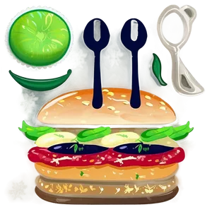 Cute Food Clipart Collection PNG 06252024 PNG