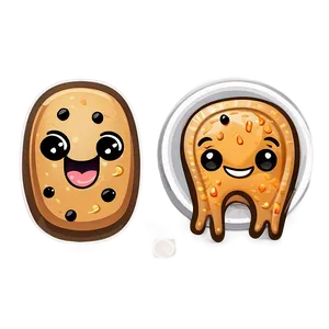 Cute Food Doodles PNG 06252024