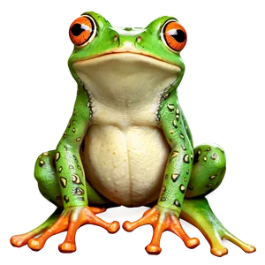 Cute Frog Illustration Png Rij PNG image