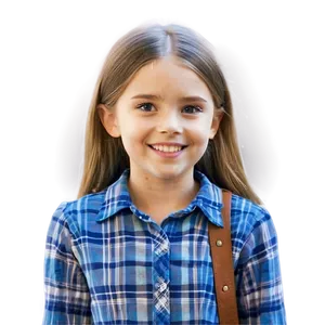 Cute Girl Cartoon PNG 05032024