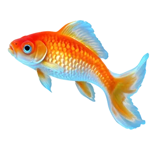 Cute Goldfish PNG Nho79