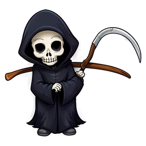 Cute Grim Reaper Png Etn80 PNG image