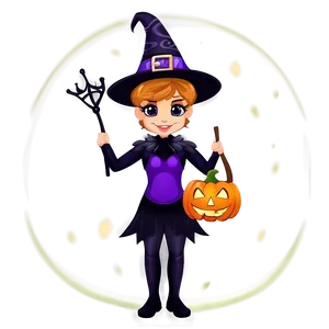 Cute Halloween Characters Cartoon PNG Hie53 PNG
