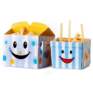 Cute Happy Meal Box Characters PNG 61