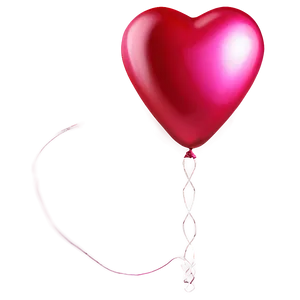 Cute Heart Balloon PNG Lrr43 PNG
