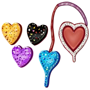 Cute Heart Doodle PNG 05232024