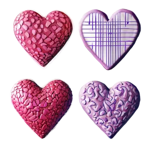 Cute Heart Doodle PNG Crm6