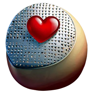 Cute Heart Doodle PNG Hmn