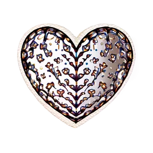 Cute Heart Doodle PNG Kcb