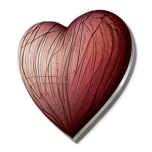Cute Heart Drawing PNG B