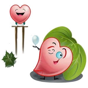 Cute Heart Drawing PNG C