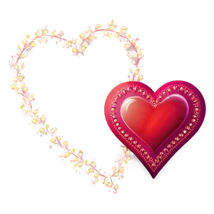 Cute Heart Illustration Png 84 PNG image