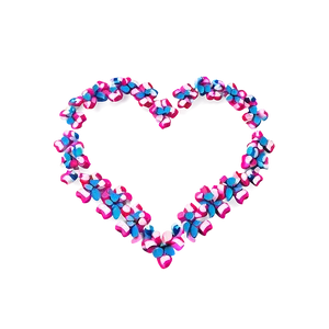 Cute Heart Pattern PNG 36