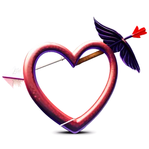 Cute Heart With Arrow PNG Xuw2