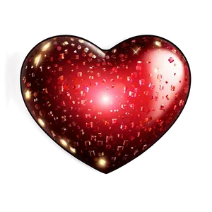 Cute Heart With Sparkles PNG Bqk30 PNG