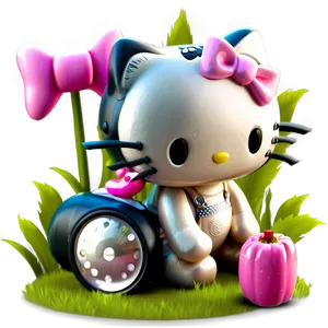 Cute Hello Kitty Clipart PNG Jfg9