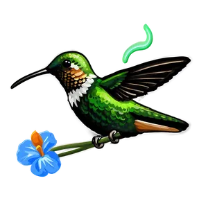 Cute Hummingbird Png 05212024 PNG image