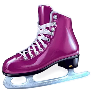 Cute Ice Skate PNG Sjv