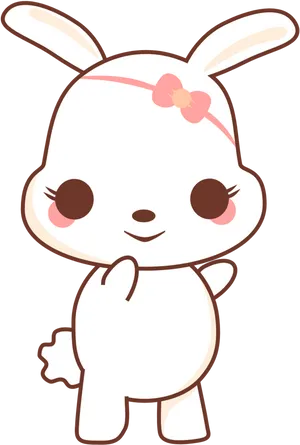 Cute Kawaii Bunny Cartoon