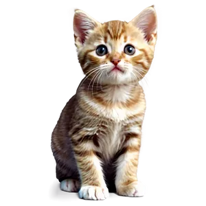 Cute Kitty B PNG