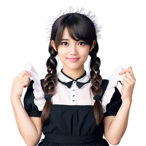 Cute Maid Hat Illustration Png 06292024 PNG image